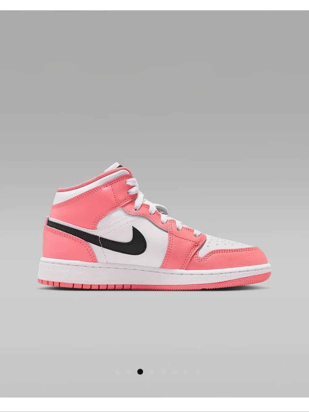Bling Jordan 1 Mid Girls Sneakers Shoes Customized With Black Swarovski Crystals